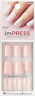 Kiss Impress Press-on Manicure One-Step Gel Nails - Curious Mind (Pack of 1)