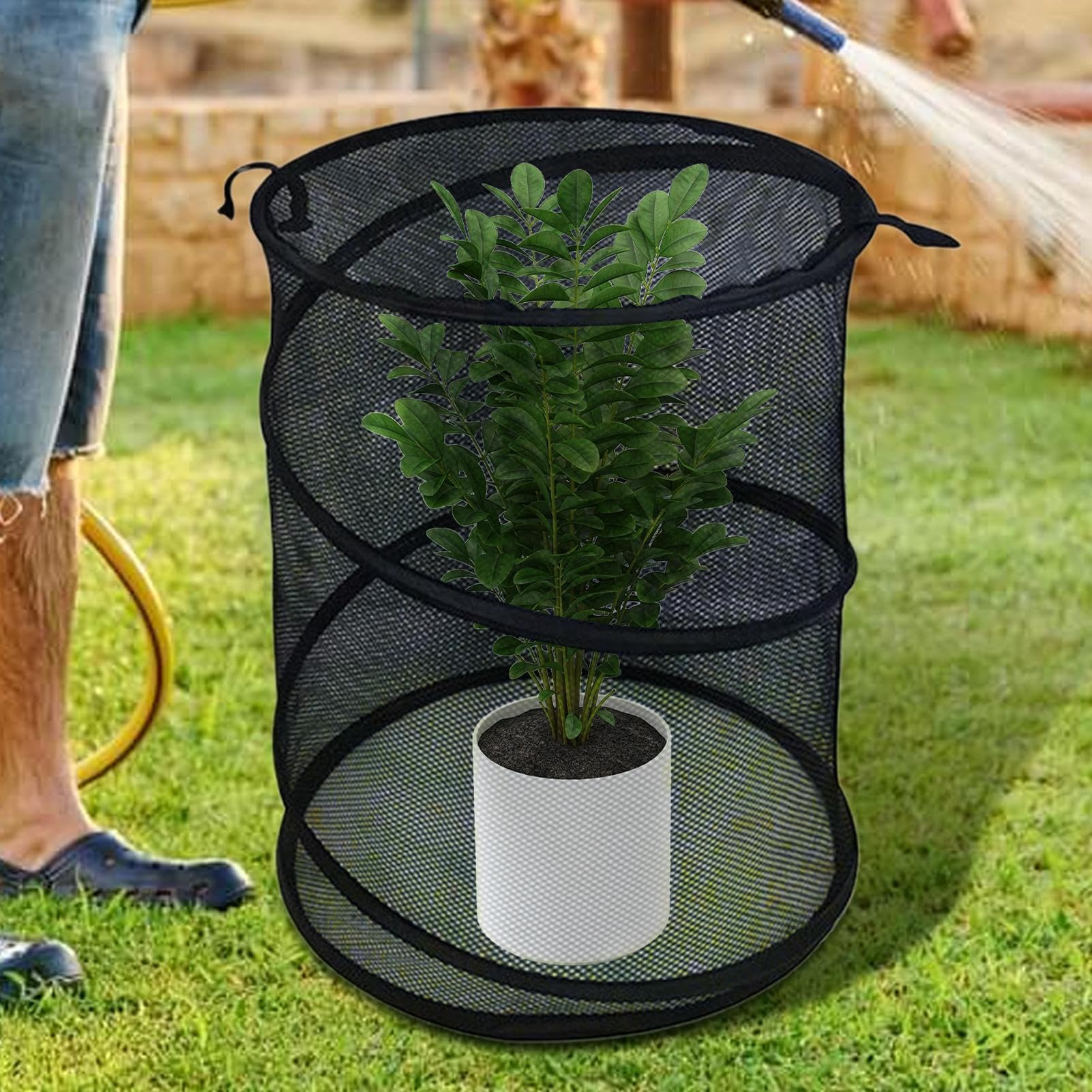 Protège-pour Jardin Pliable Respirant Anti-Animaux 50 x 33 cm