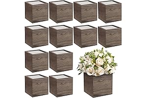Suzile 12 Pack Wooden Planter Box