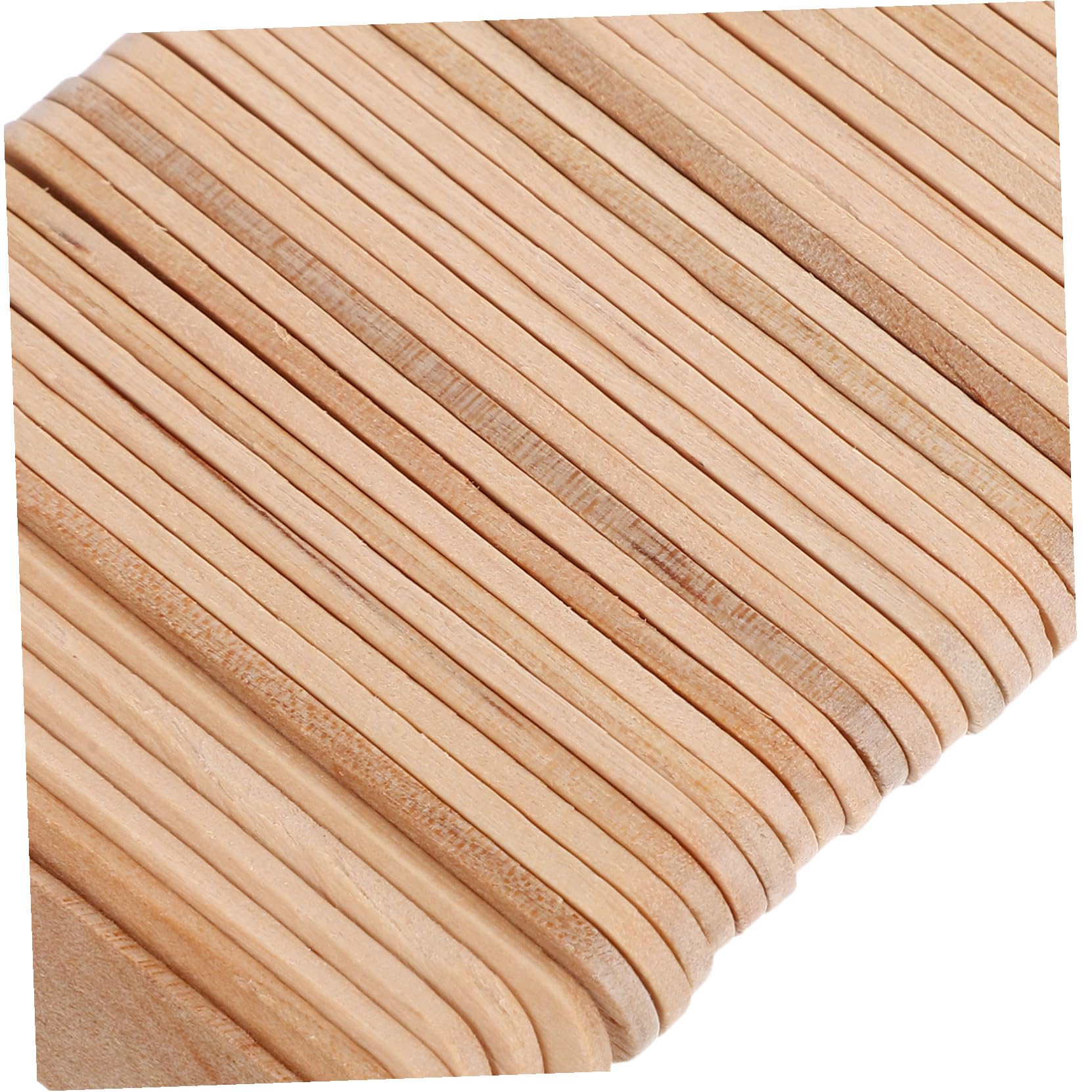 Homoyoyo 1000pièces Bâtonnets Bois pour Loisirs Créatifs Décoration de Glaces et Autres Créations Artistiques Fournitures Naturelles pour DIY et Activités Manuelles