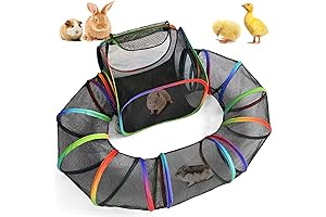 Indoor Outdoor Guinea Pig Playpen with Tunnel