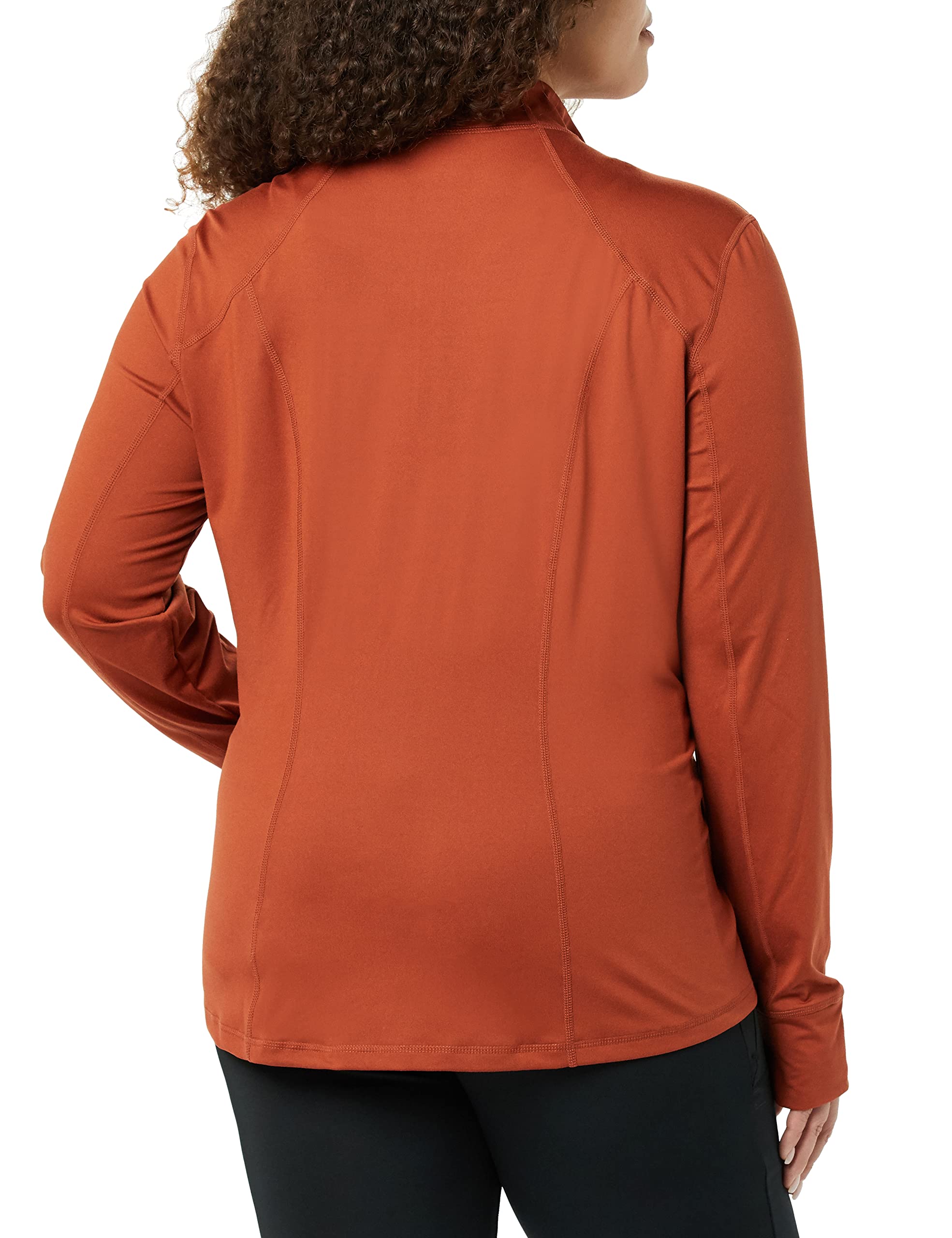 Amazon Essentials Giacca con Zip a Tutta Lunghezza Elasticizzata Tecnica Spazzolata - Colori Fuori Produzione Donna