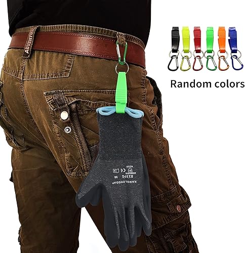 Miniatura 7 de Guantes de trabajo ultra finos para hombres y mujeres, guantes de trabajo de seguridad con pantalla táctil con agarre, guantes de trabajo súper