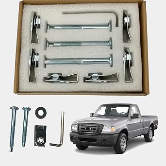 924-310 Truck Bed Bolst for Ford Ranger 1983-2011 2010 2009 2008 2007 2006 2005 2004 2003 2002 2001 2000 1999 1998 1997 1996 1995.. Bed Mounting Bolt Nut Hardware Kit for Mazda B2300 B2500 B3000 B4000