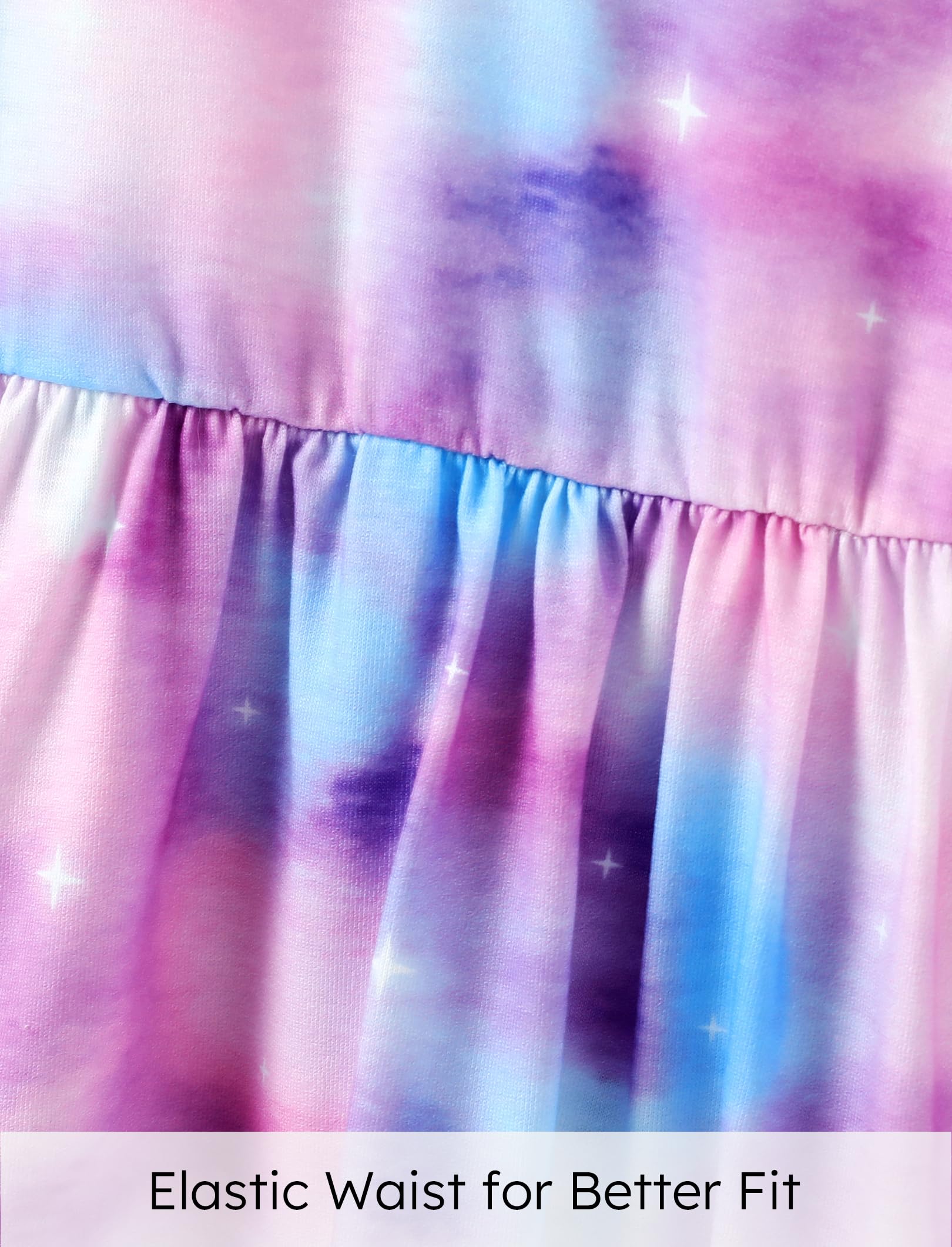 PATPAT Abiti Bambina e Ragazze Vestiti Bambina Eleganti, Vestito Bambina con Spalline Farfalla e Svasatura A-Line, Abbigliamento Bambina età 12 Mesi-10 Anni