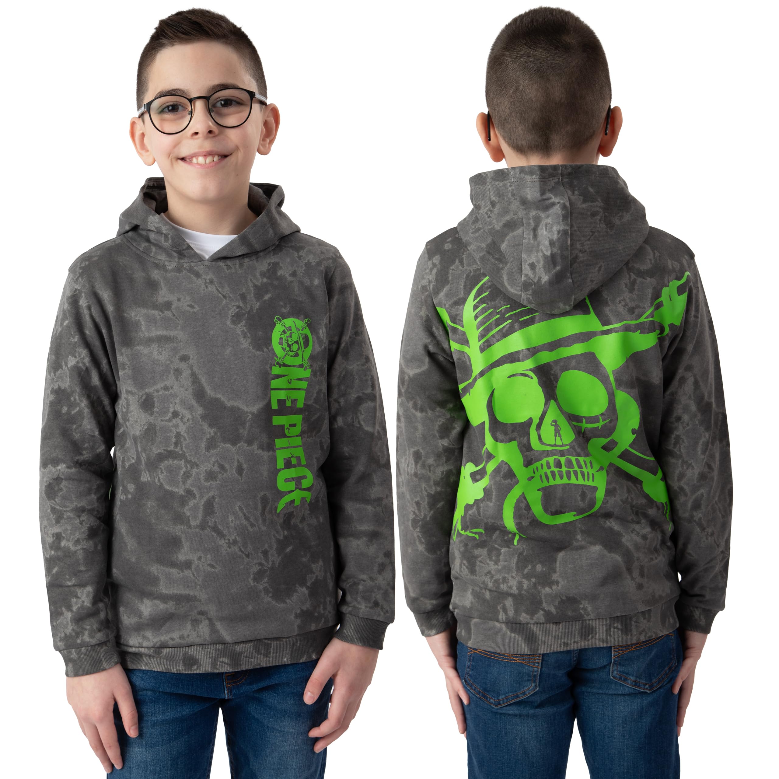 One Piece Sudadera Niños, Sudadera con Capucha, Ropa Anime, Jersey Niño