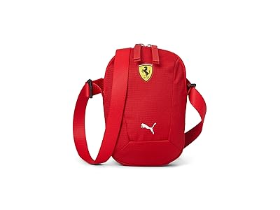 PUMA Scuderia Ferrari Race Crossbody Bag Cross Body Handbags Rosso Corsa, Polyester