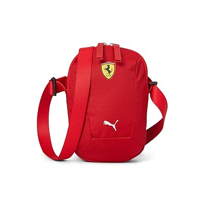 PUMA Scuderia Ferrari Race Crossbody Bag Cross Body Handbags Rosso Corsa, Polyester