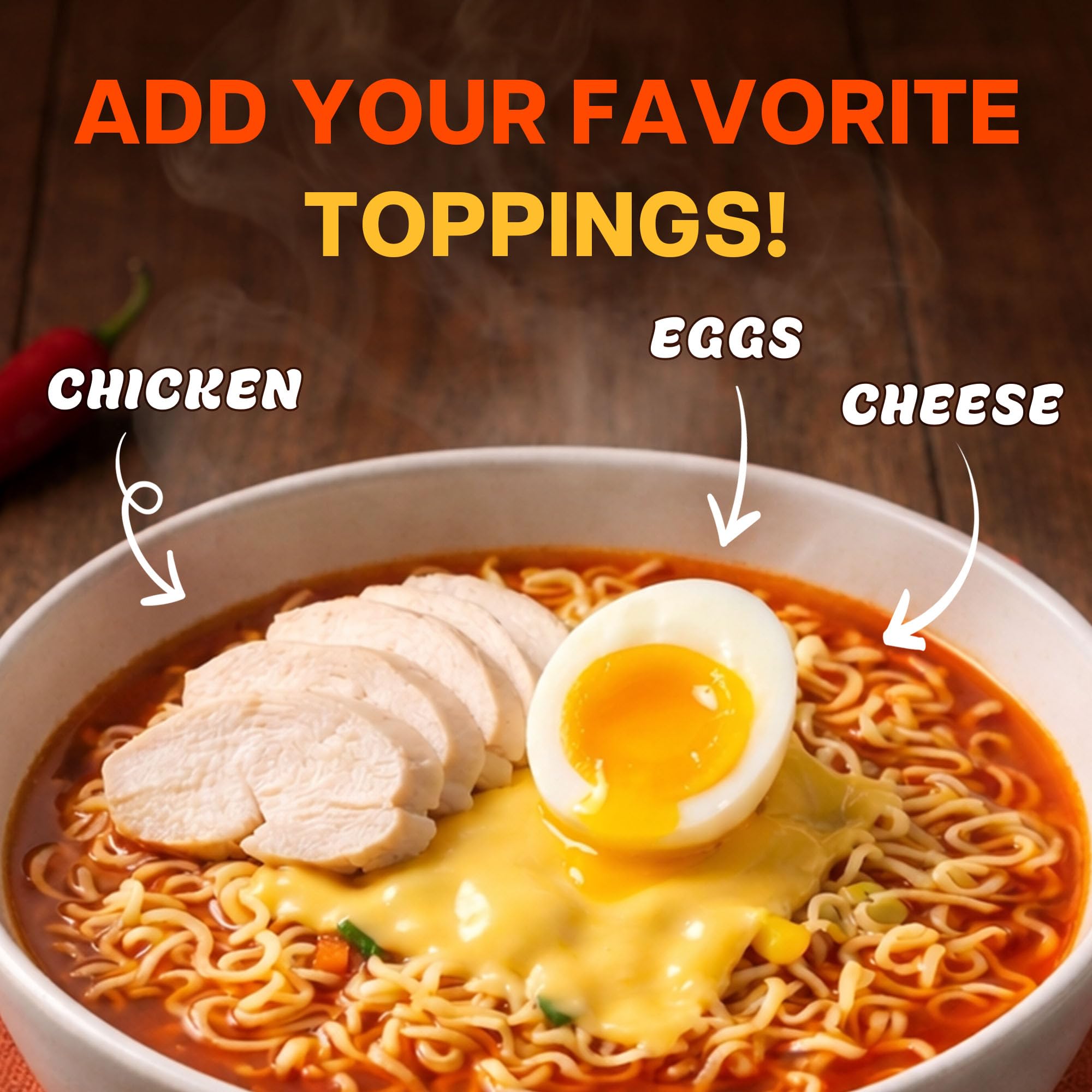 Nongshim Bowl Noodle Soup, Spicy Chicken, 3.03 Ounce (Pack of 12)