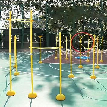 Drone Racing Obstacle Course, Drone Model Training, Competition Racing Drone Seption, Multiple Difficulty Types Can Build Racing Drone Kit for Indoor and Outdoor Drone Games/