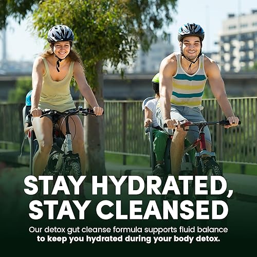 Miniatura 7 de Advanced Detox Cleanse, Kit de desintoxicación con taza de prueba, desintoxicación natural y limpieza con cardo mariano, polvo de regaliz y más,