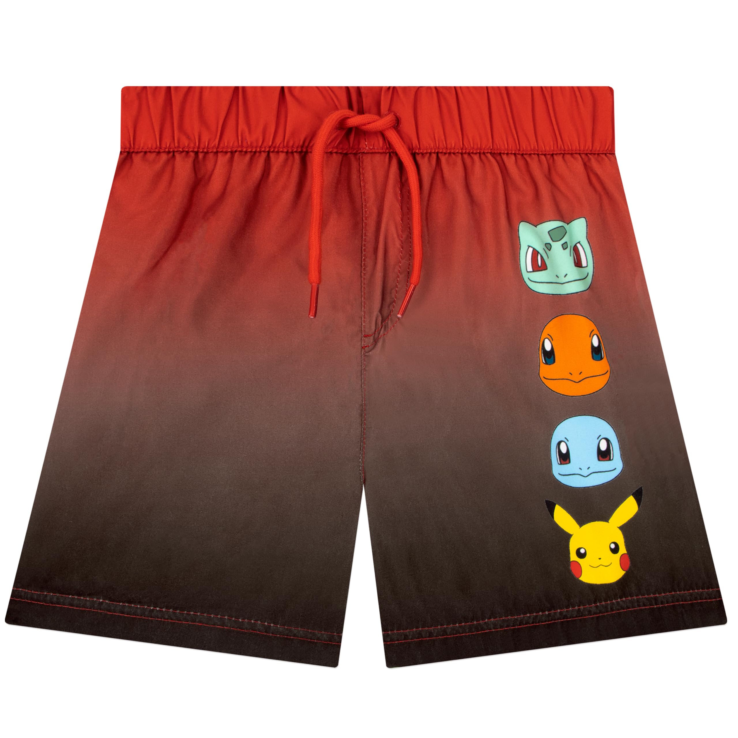 Pokemon Strój Kąpielowy Dla Chłopca, Kostium Z Bulbasaur, Charmander I Pikachu, 2-Częściowy Komplet Kąpielowy