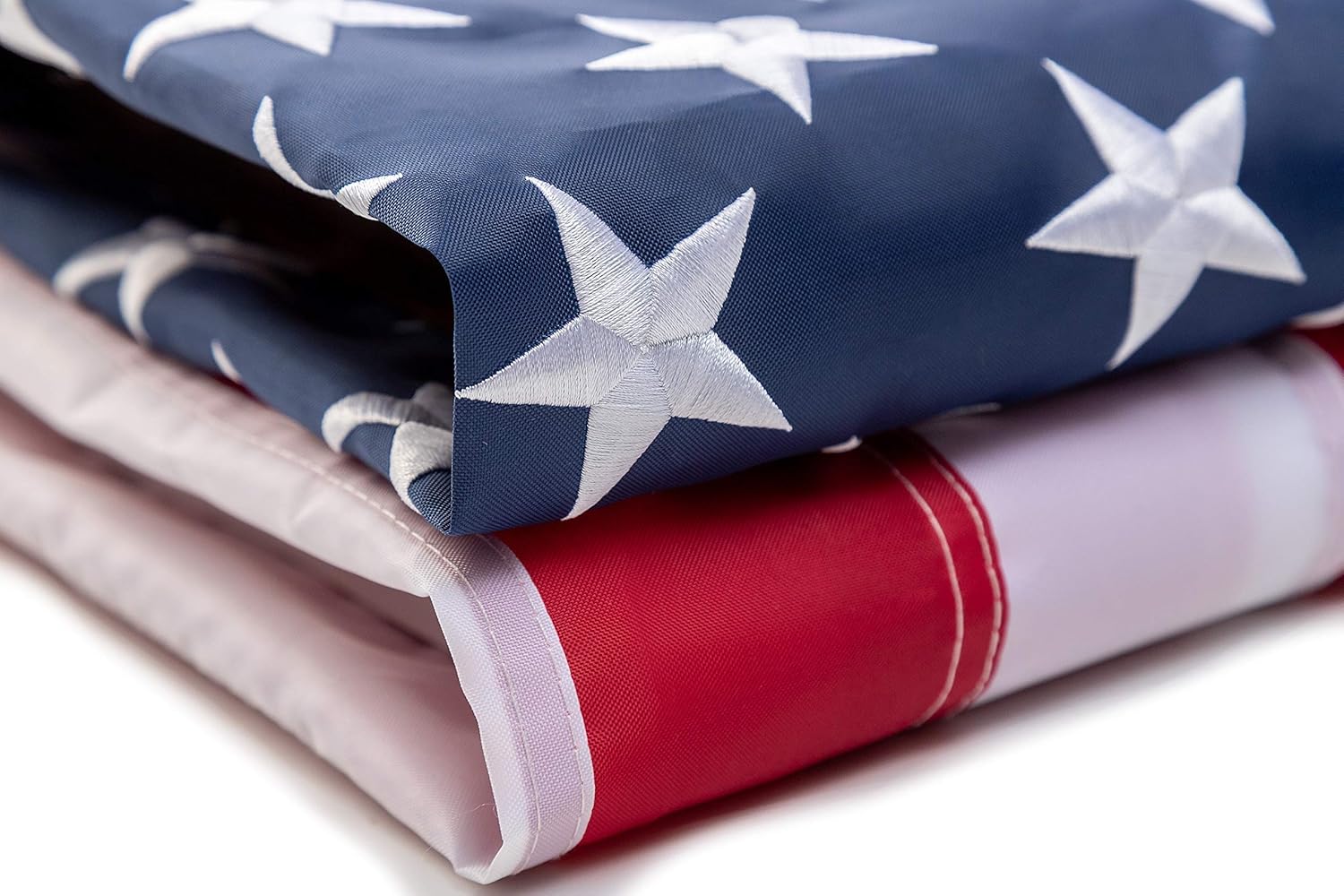 This 3x5 ft American Flag Outdoor The Strongest, Longest Lasting, 3x5 ft. 100% Made in USA Embroidered Stars Sewn Stripes Brass Grommets Foot Heavy Duty Nylon… : Patio, Lawn & Garden