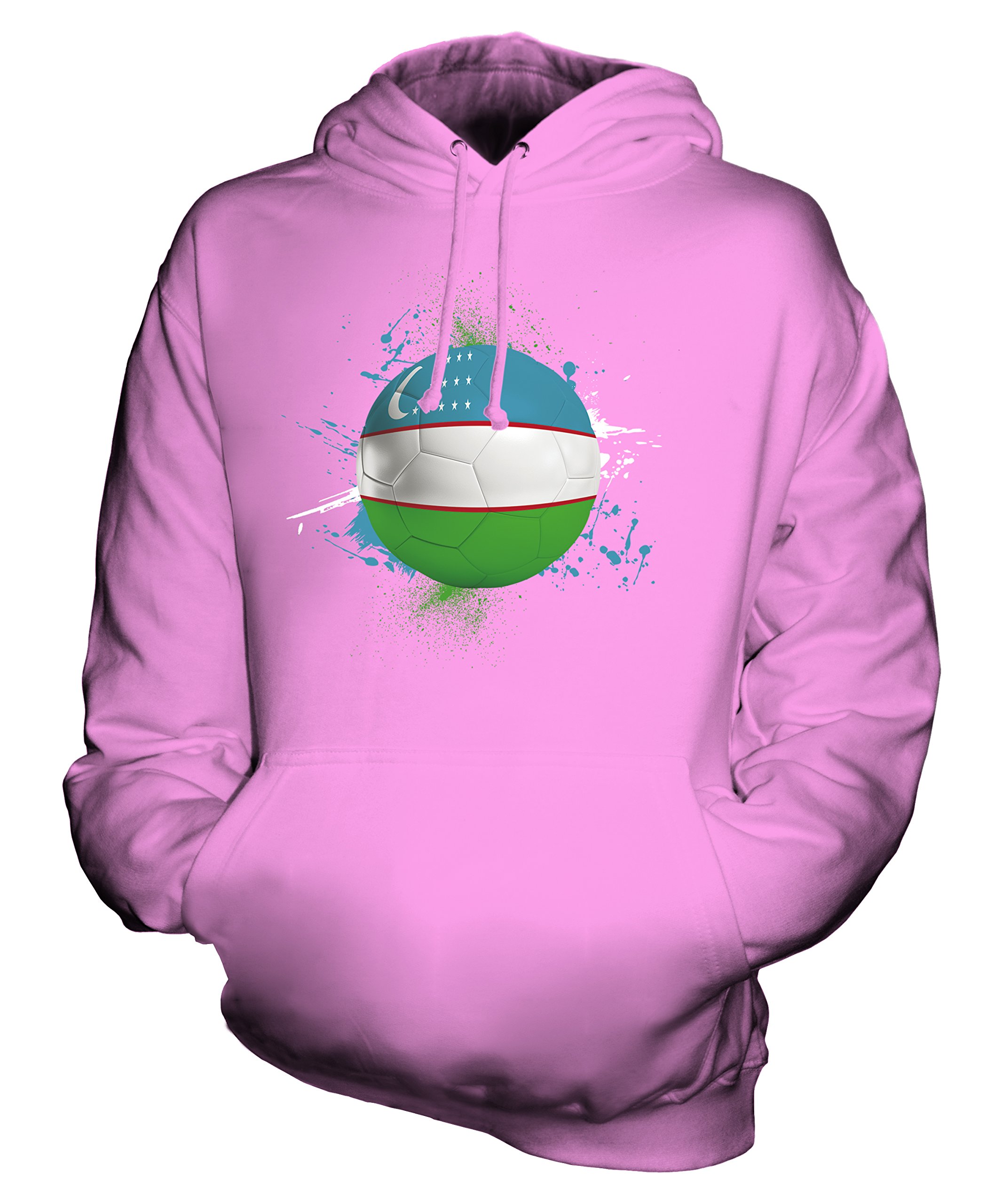 Sweat Uzbekistan football unisexe : pull à capuche Candymix pour supporters - 2