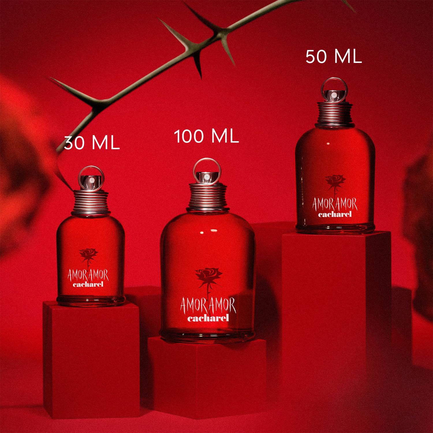 Cacharel Amor Amor Parfüm für Damen | Eau de Toilette Spray | Langanhaltend | Fruchtig-blumiger Frauen Duft
