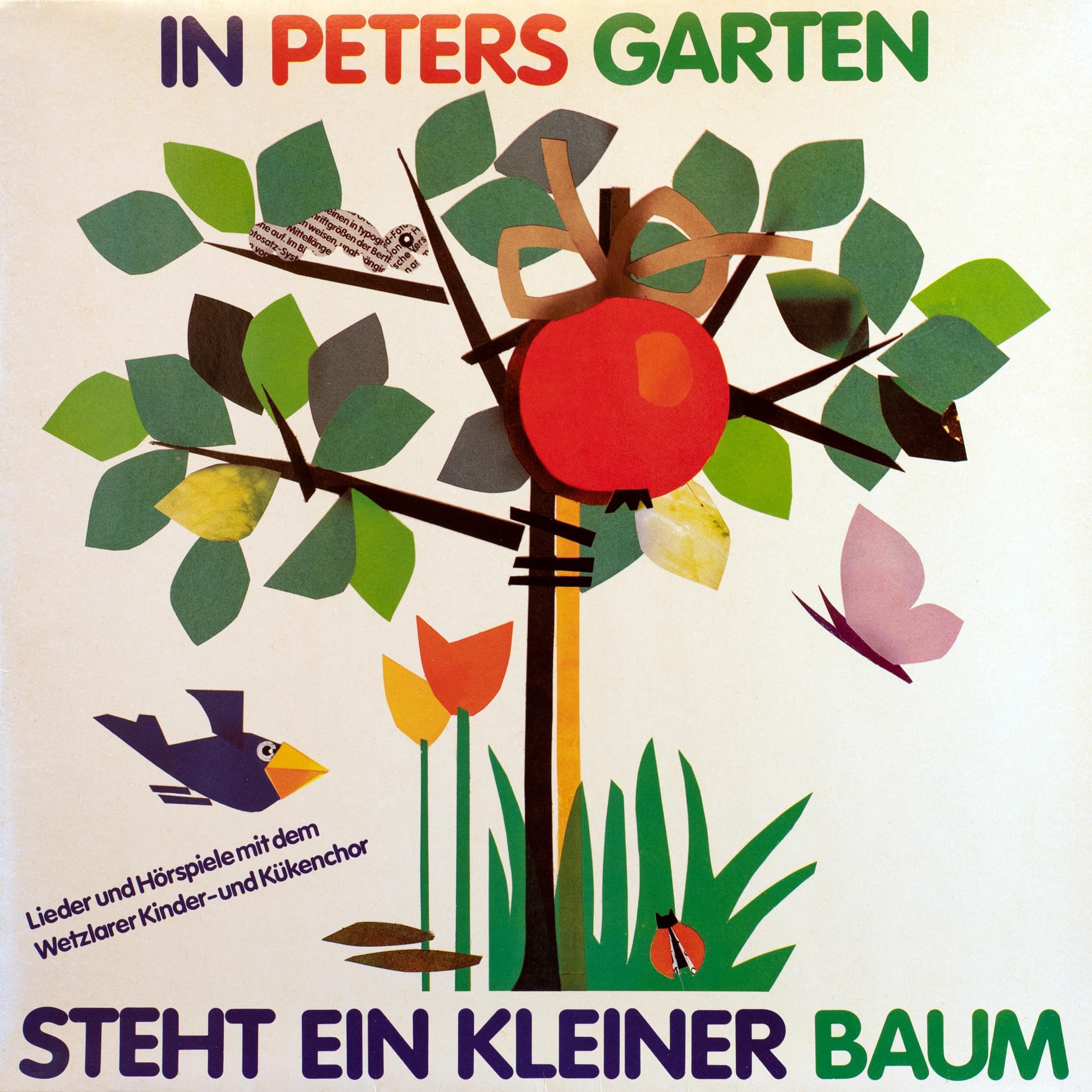 In Peters Garten steht ein kleiner Baum