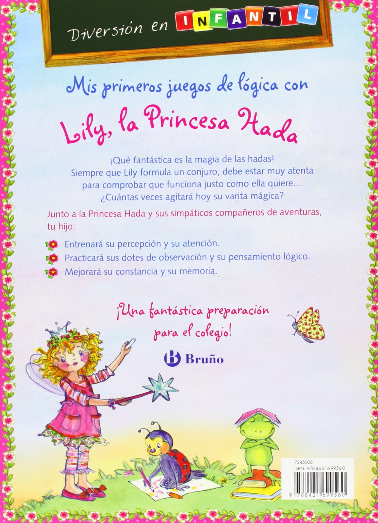 Mis primeros juegos de lógica con Lily, la Princesa Hada: Diversión en INFANTIL
