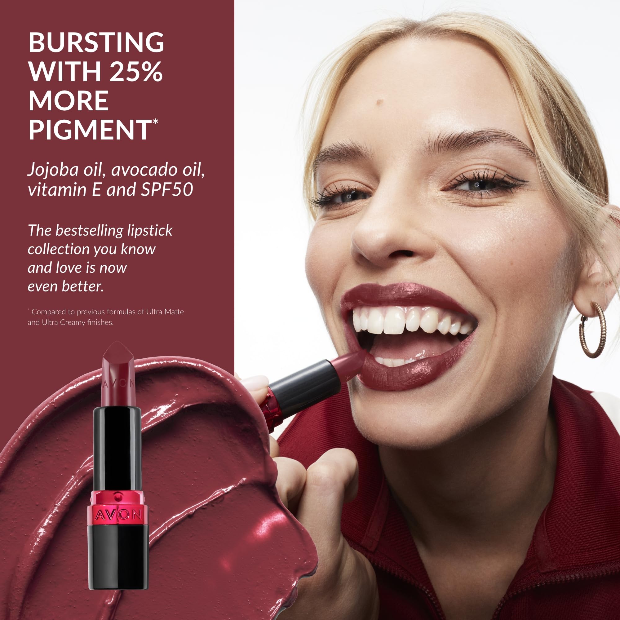 Avon Ultra Creamy Satin-finish Lipstick Chic with Vitamin E - Image 4