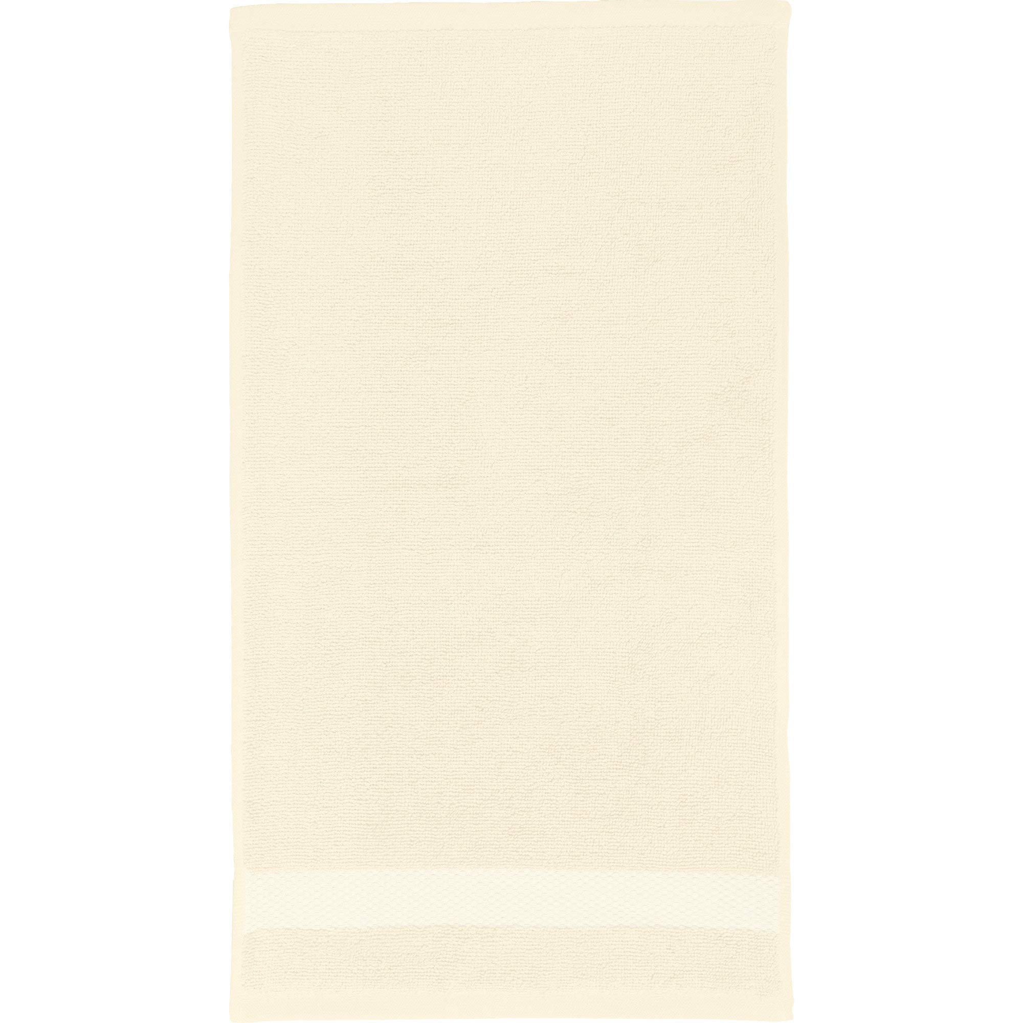 Erwin Müller Gästetuch 12er-Pack, Serie Sindelfingen, 100% Baumwolle Natur Größe 30x50 cm - Kochfest und trocknergeeignet, praktisch durch beidseitige Schlaufen zum Aufhängen