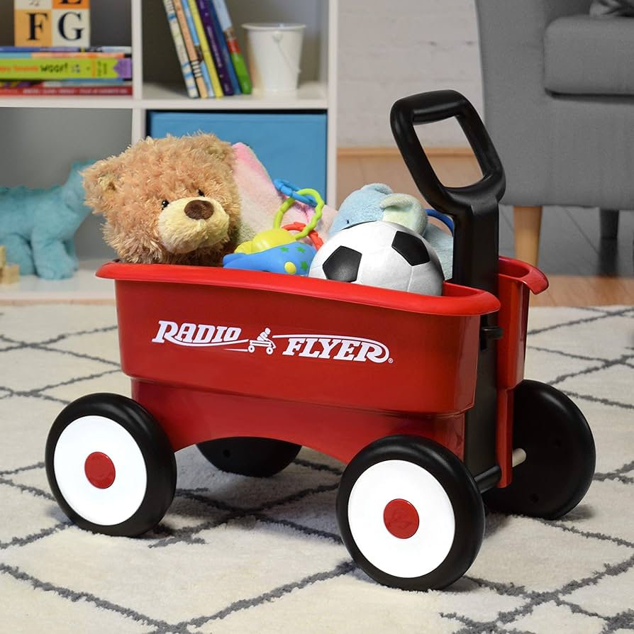 レトロなラヂオフライヤー Amazon.co.jp: ラジオフライヤー(Radio Flyer) はじめての2-IN-1