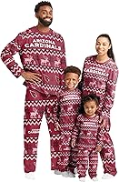 Vista 4 de FOCO NFL womens Nfl Team Ugly Pattern Matching Set Family Holiday Pajamas