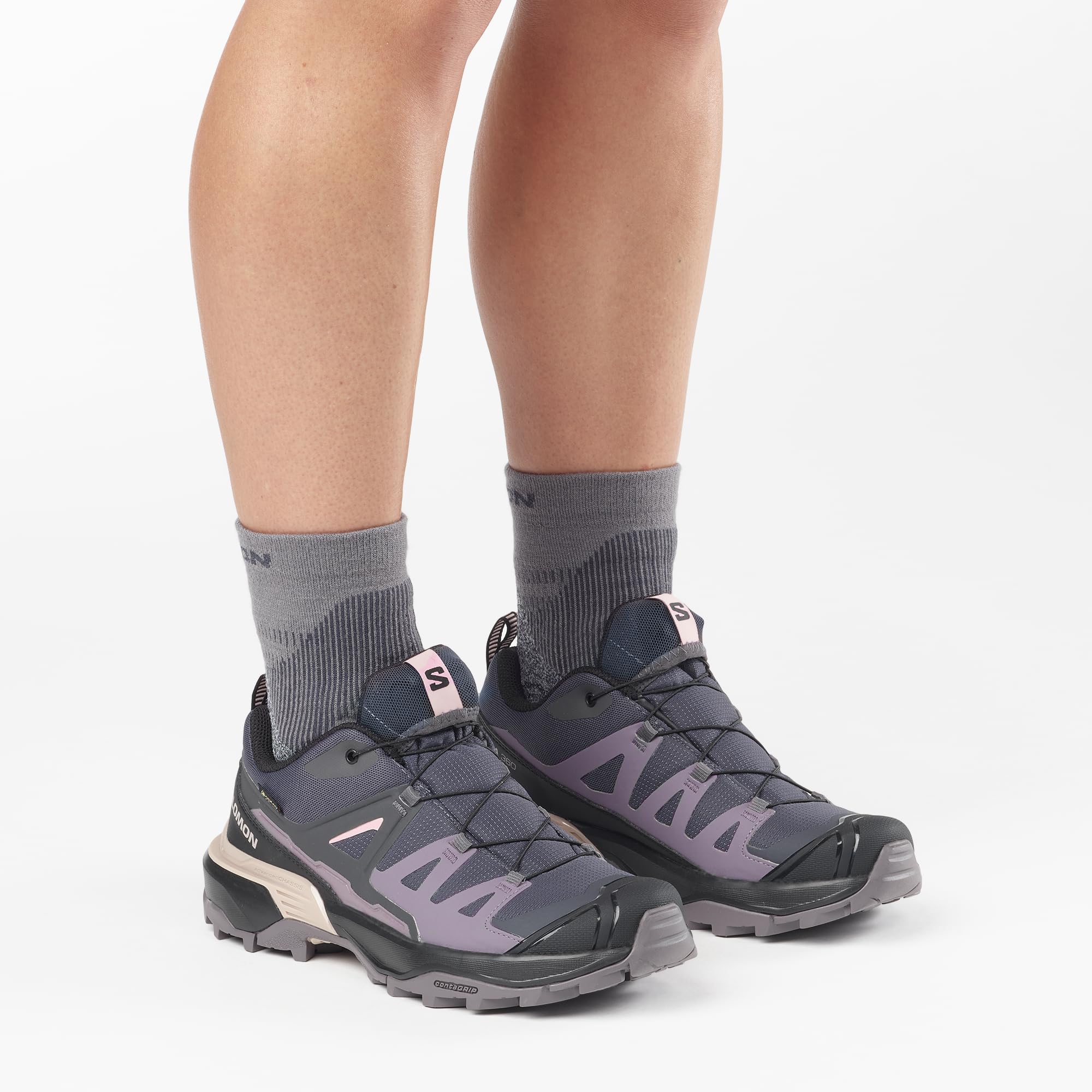 Salomon Donna Scarpe da Trekking X Ultra 360 Gore-Tex W 9 Codice 491023 Viola