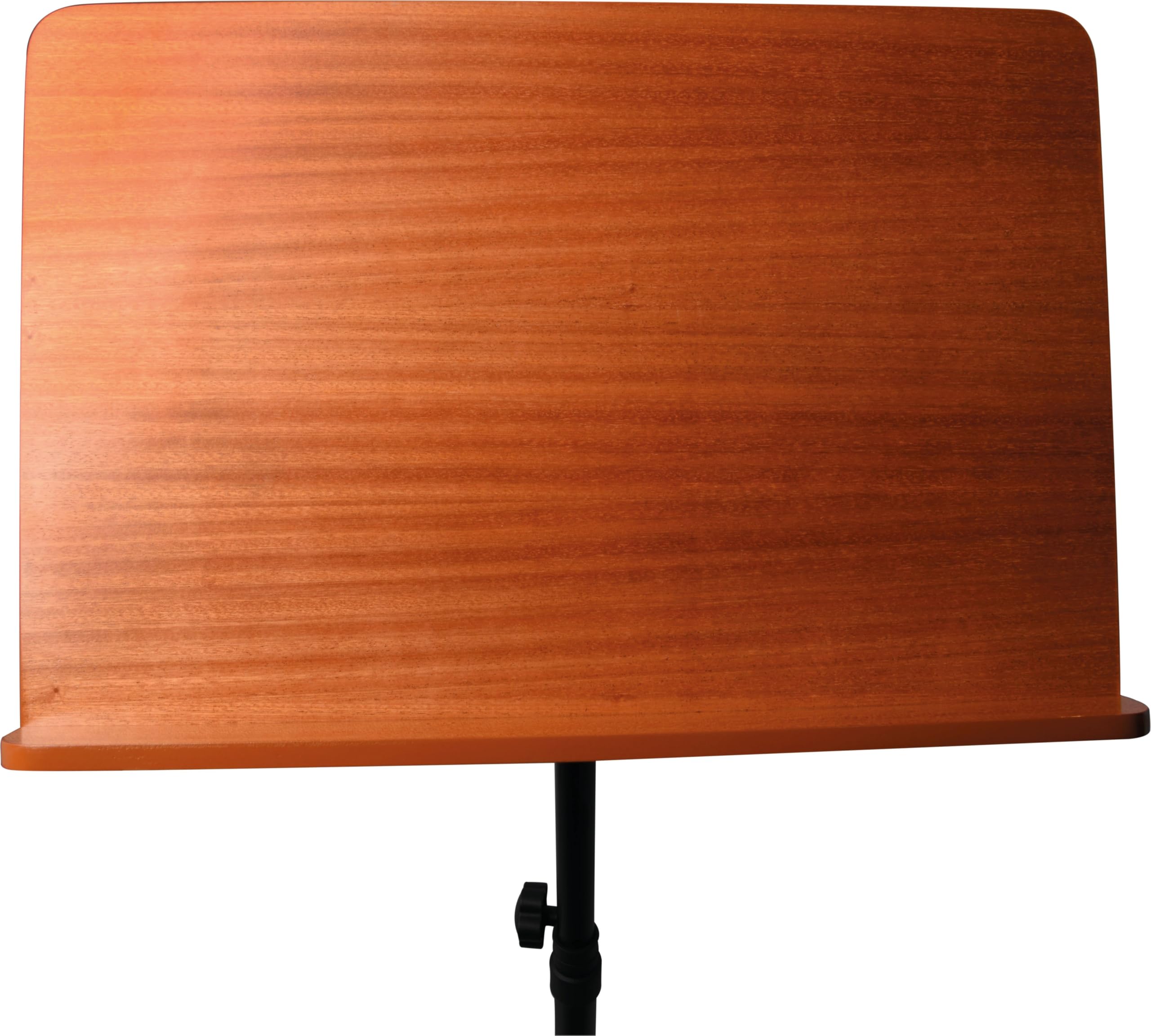 QUIK LOK - MS/332 Pupitre d’orchestre avec plateau en bois amovible, structure tubulaire en acier robuste, composants de haute qualité, peinture cuite noire, anti-rayures et anti-reflets.