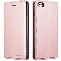 Vista 9 de Forwenw - Funda de piel con tapa para iPhone