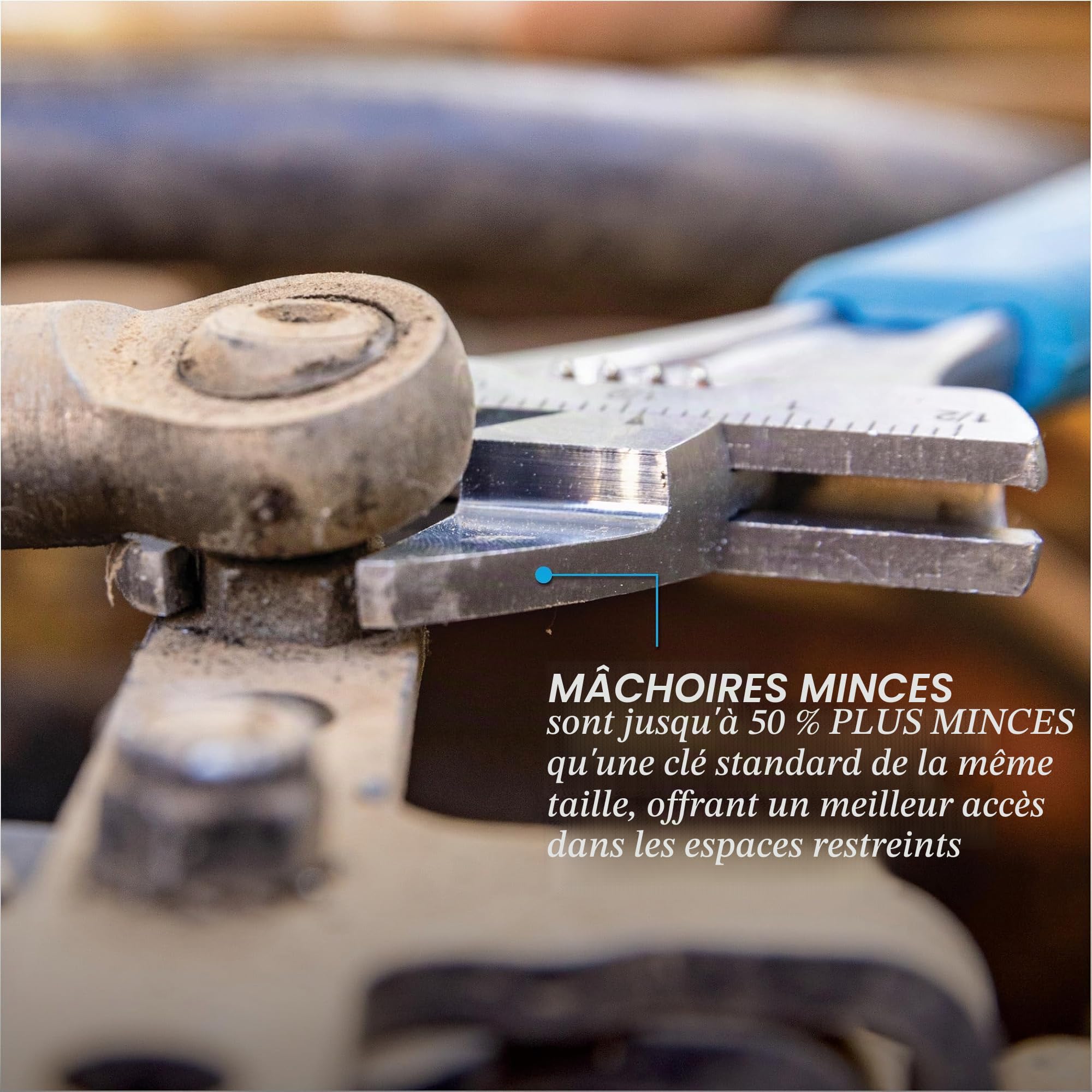 Channellock fin mâchoire Clé à molette, 6SWCB