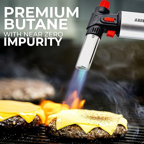 Miniatura 5 de Jo Chef Recambio de combustible de butano 51fl oz 507 onzas recipiente de combustible de butano más ligero repuesto de gas butano para antorcha de