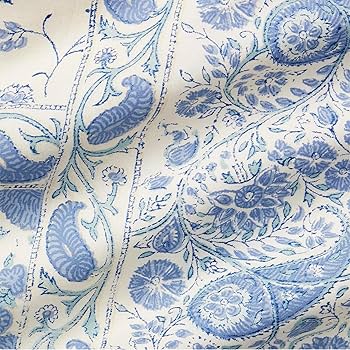 Amazon.com: Lauren Ralph Lauren Callen Blue Green Paisley Floral