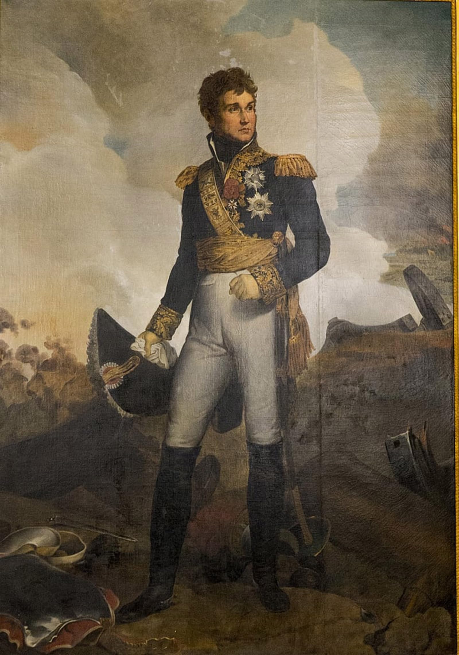 Tableaux Jean Lannes Pascal Simon Gérard décoration bureau 60x90cm