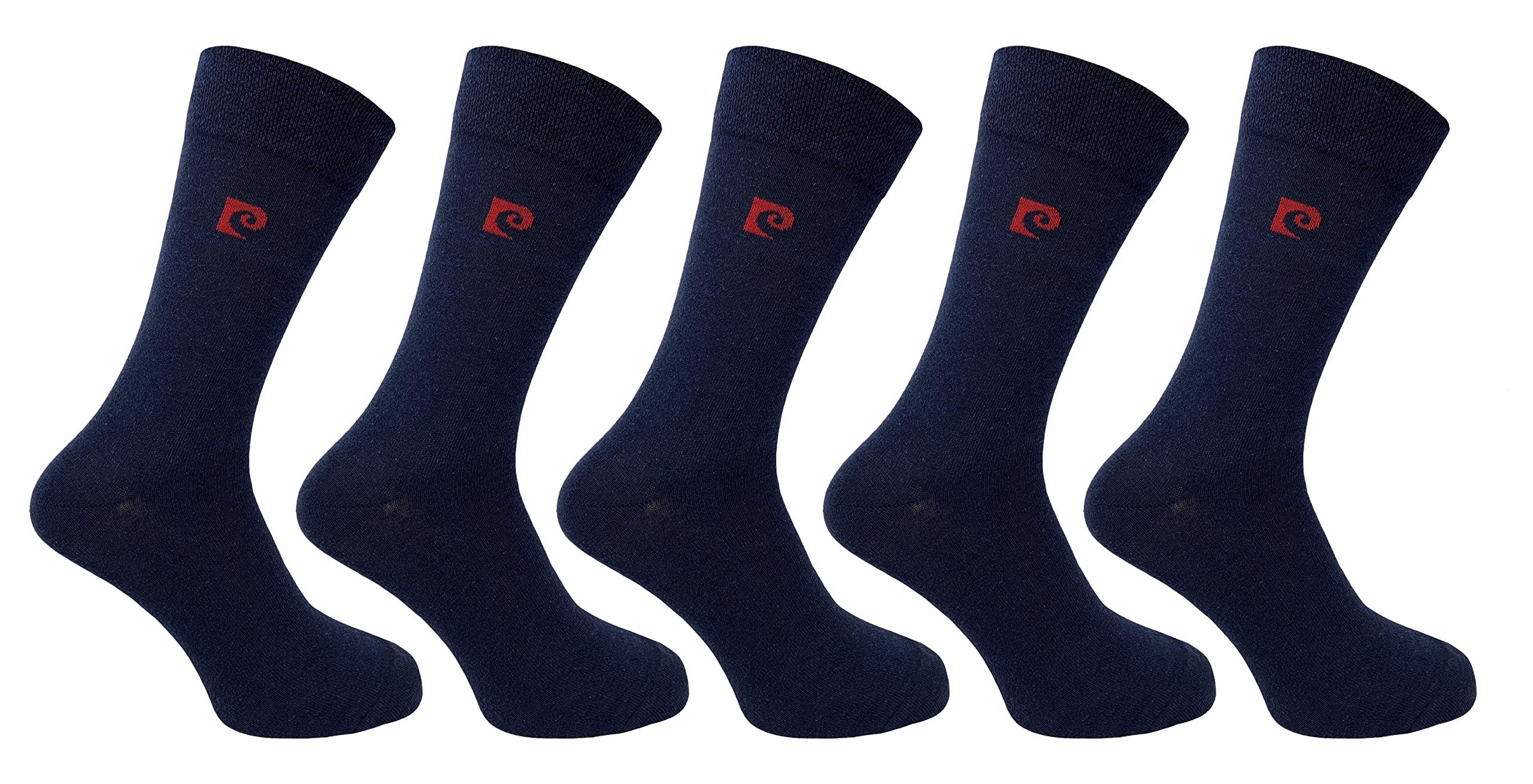 Pierre Cardin Men's Navy Plain Socks | 5 Pairs | U.k. Size 7-11 | Socks, Work Socks, Plain Socks, Socks For Eco-Friendly Socks