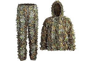 3D Leafy Ghillie Suit for Kids and Adults: The Ultimate Camouflage Experience