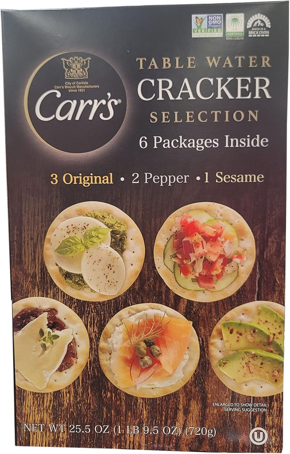 Carr's Table Water Cracker Selection, 25.5 Ounce by Carr's Amazon.ca Grocery & Gourmet Food