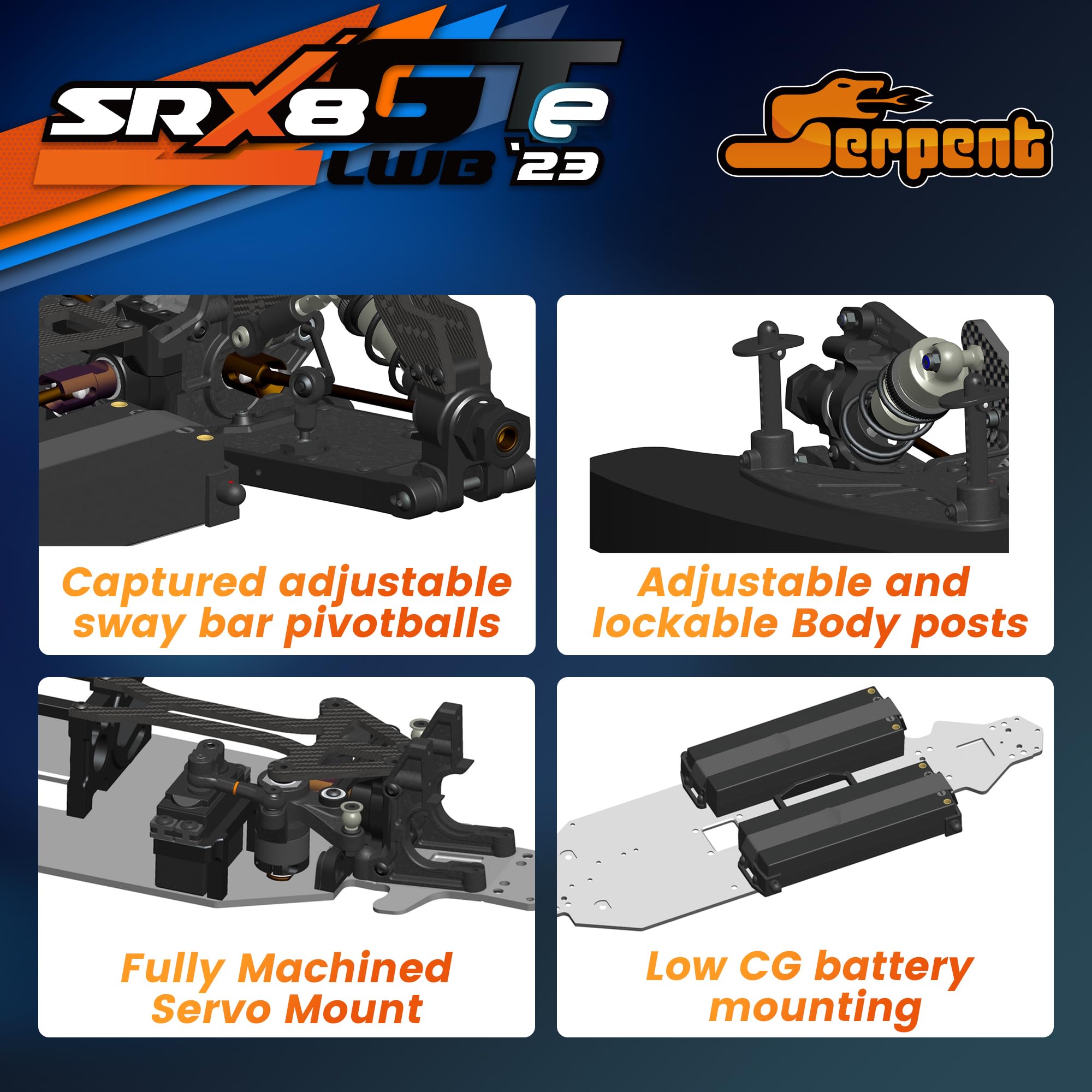 Amazon.co.jp: Serpent 1/8 オンロードパンカー フルオプション RC愛好