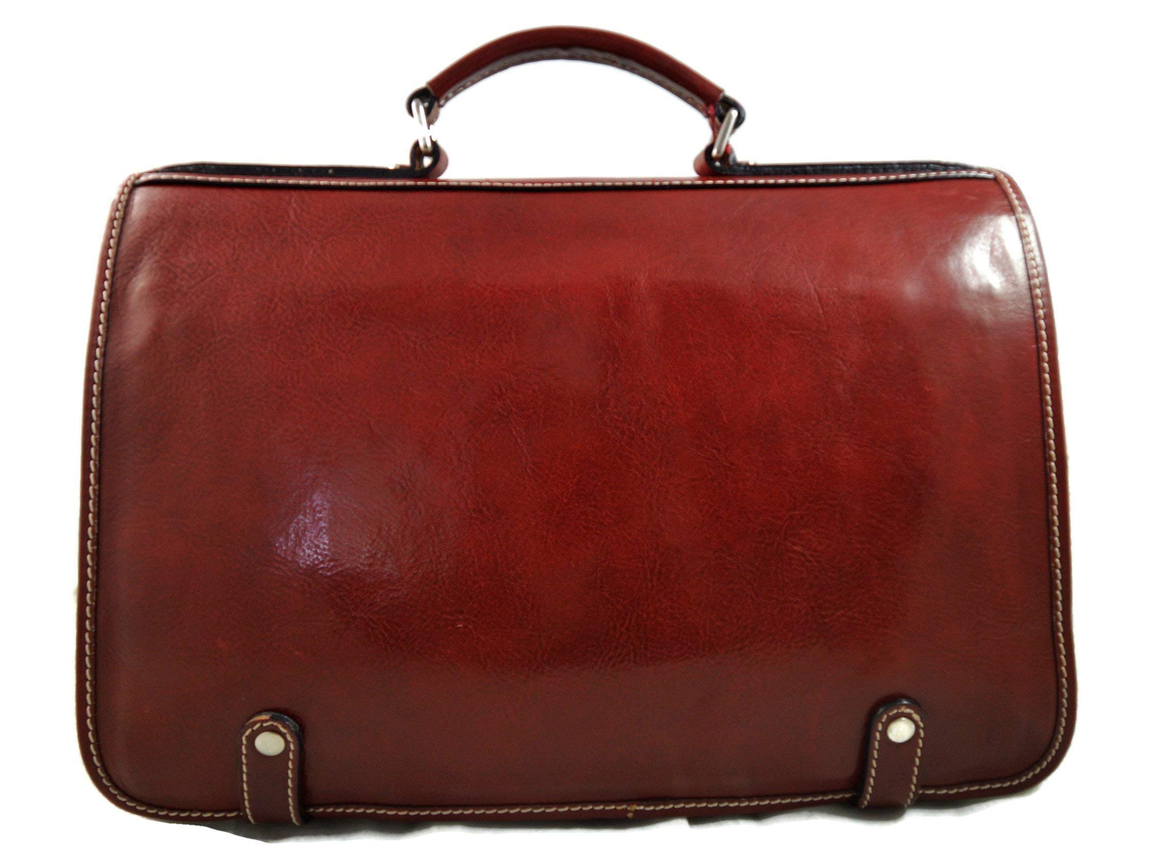 Sac à bandoulière en cuir sac homme femme sac d'épaule messenger sacoche organisateur rouge sac cartable