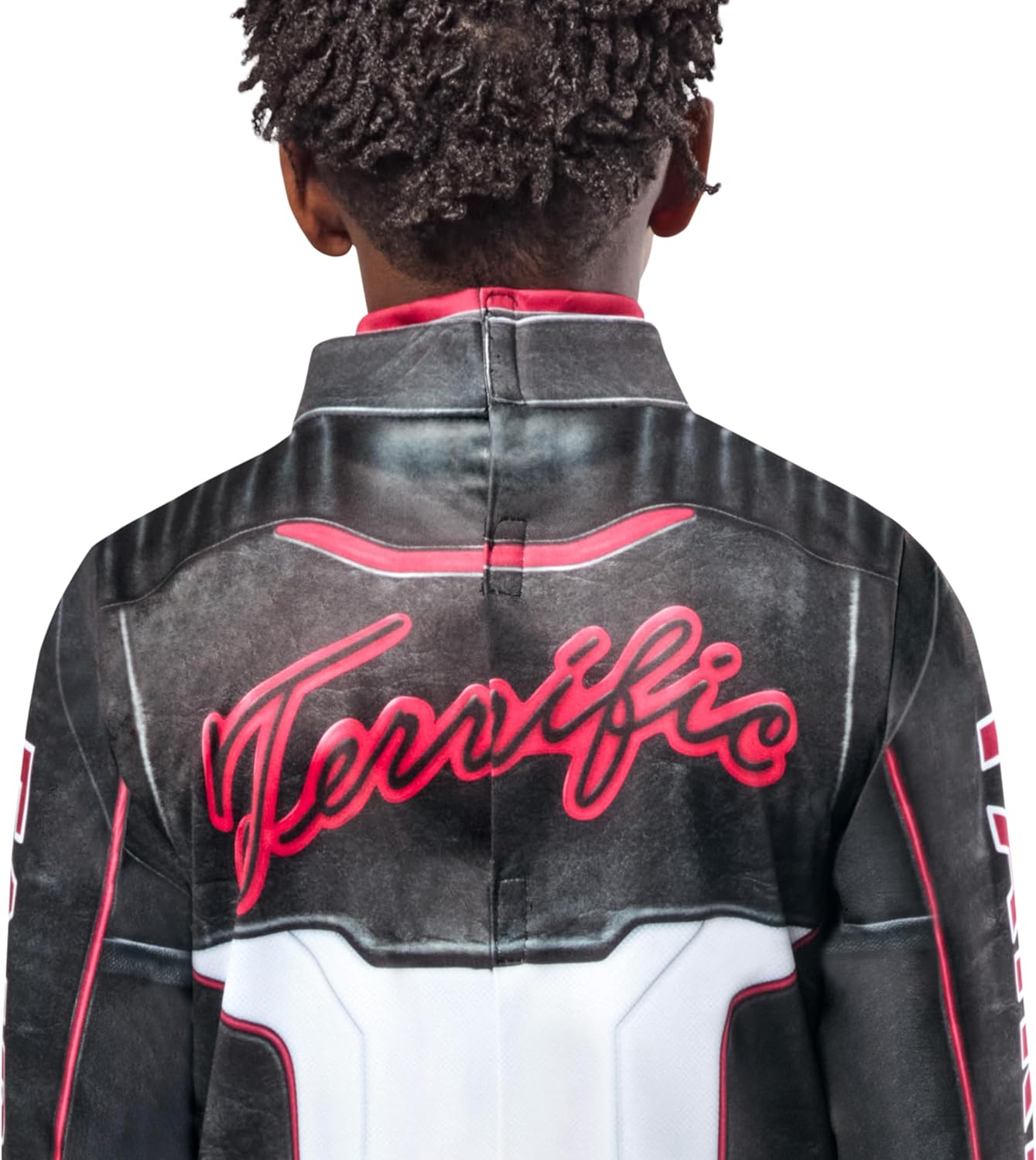Rubies Mr. Terrific Deluxe Kids Boys Costume Jumpsuit with Attached Faux Jacket and Mask