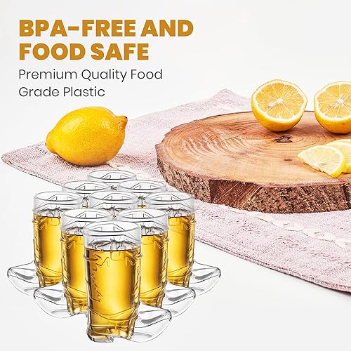 Miniatura 6 de Vasos de chupito para botas de vaquero  (docena de unidades) mini vasos de plástico transparente reutilizables y desechables para decoraciones