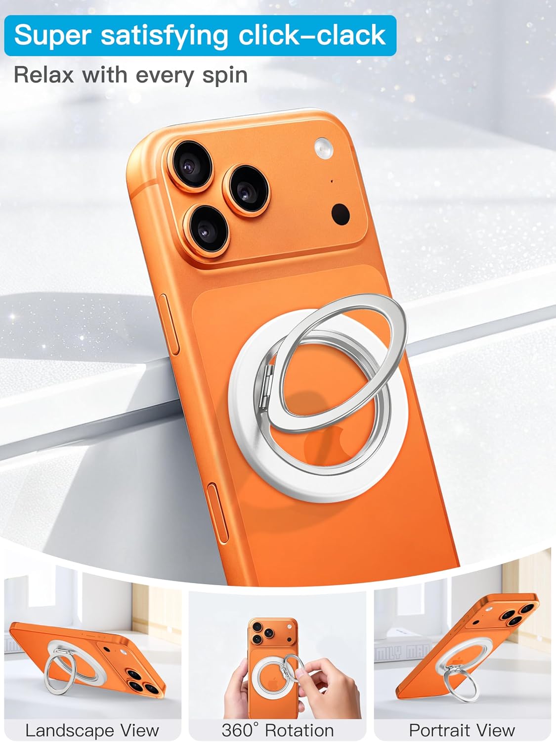 Calina Ultra Slim Phone Ring Holder for MagSafe image 2