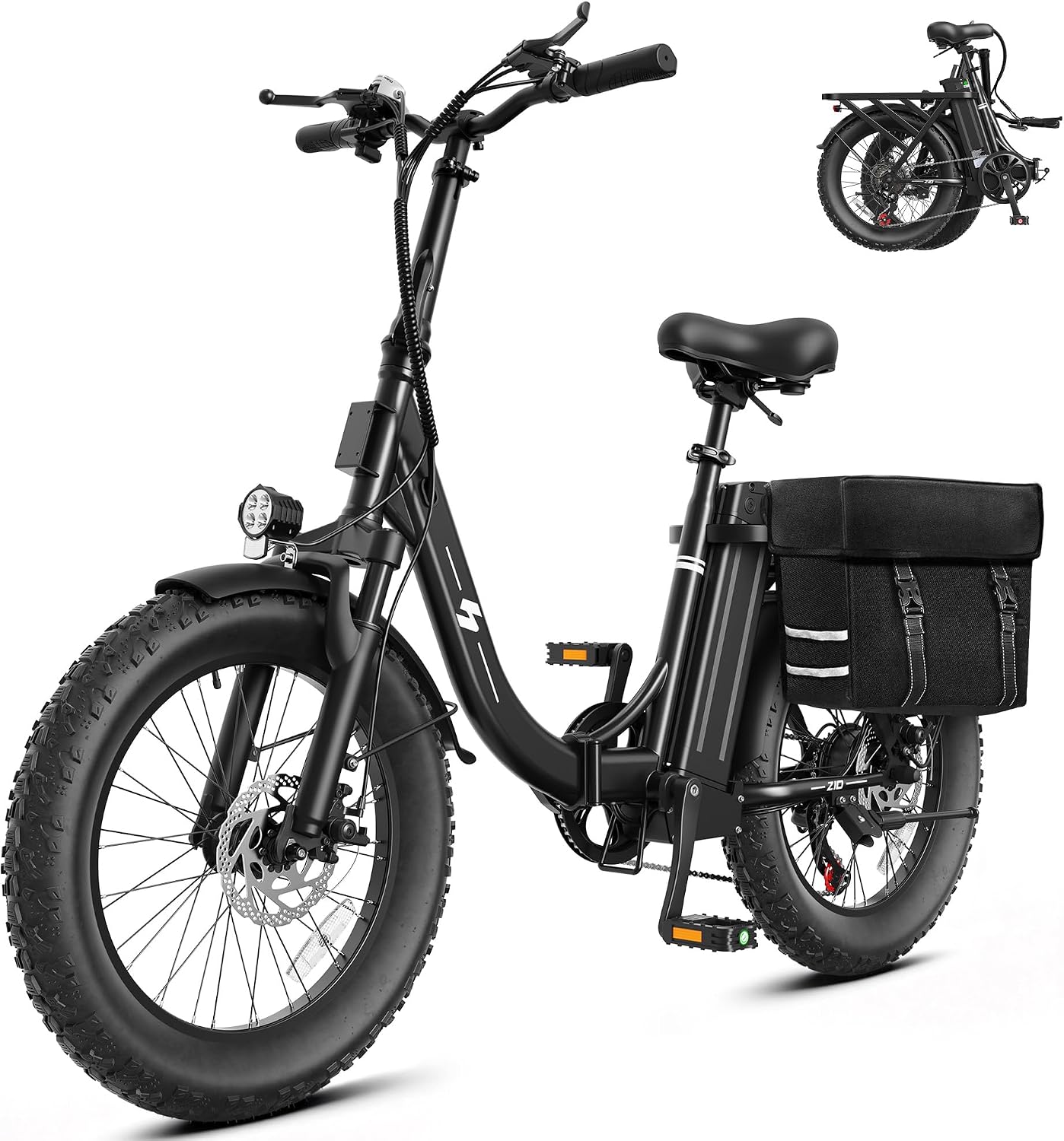 Z10 Foldable Electric Bike for Adults,1200W/1800W Peak Motor