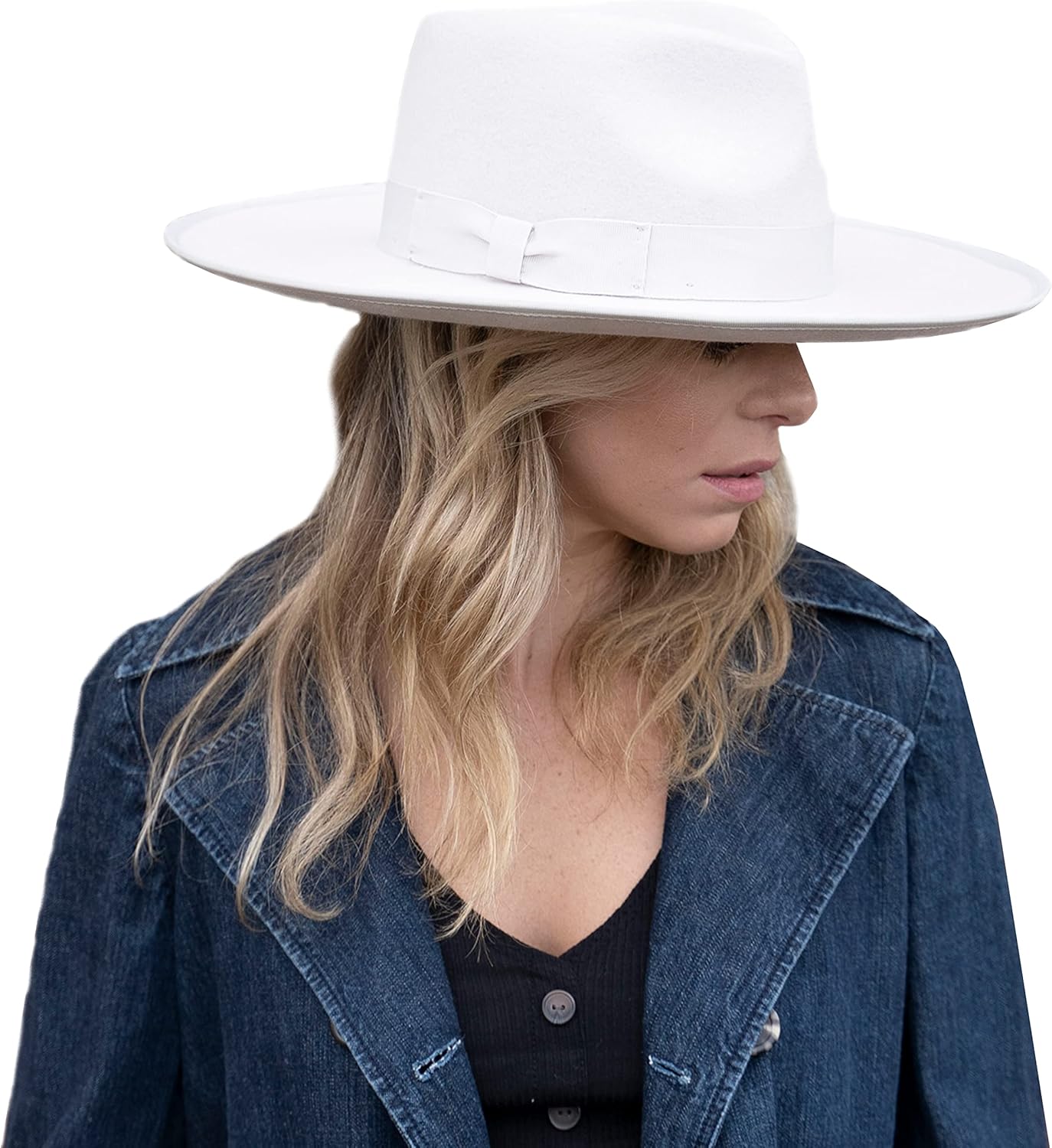 ANGELA & WILLIAM Women's Rancher Fedora Hat