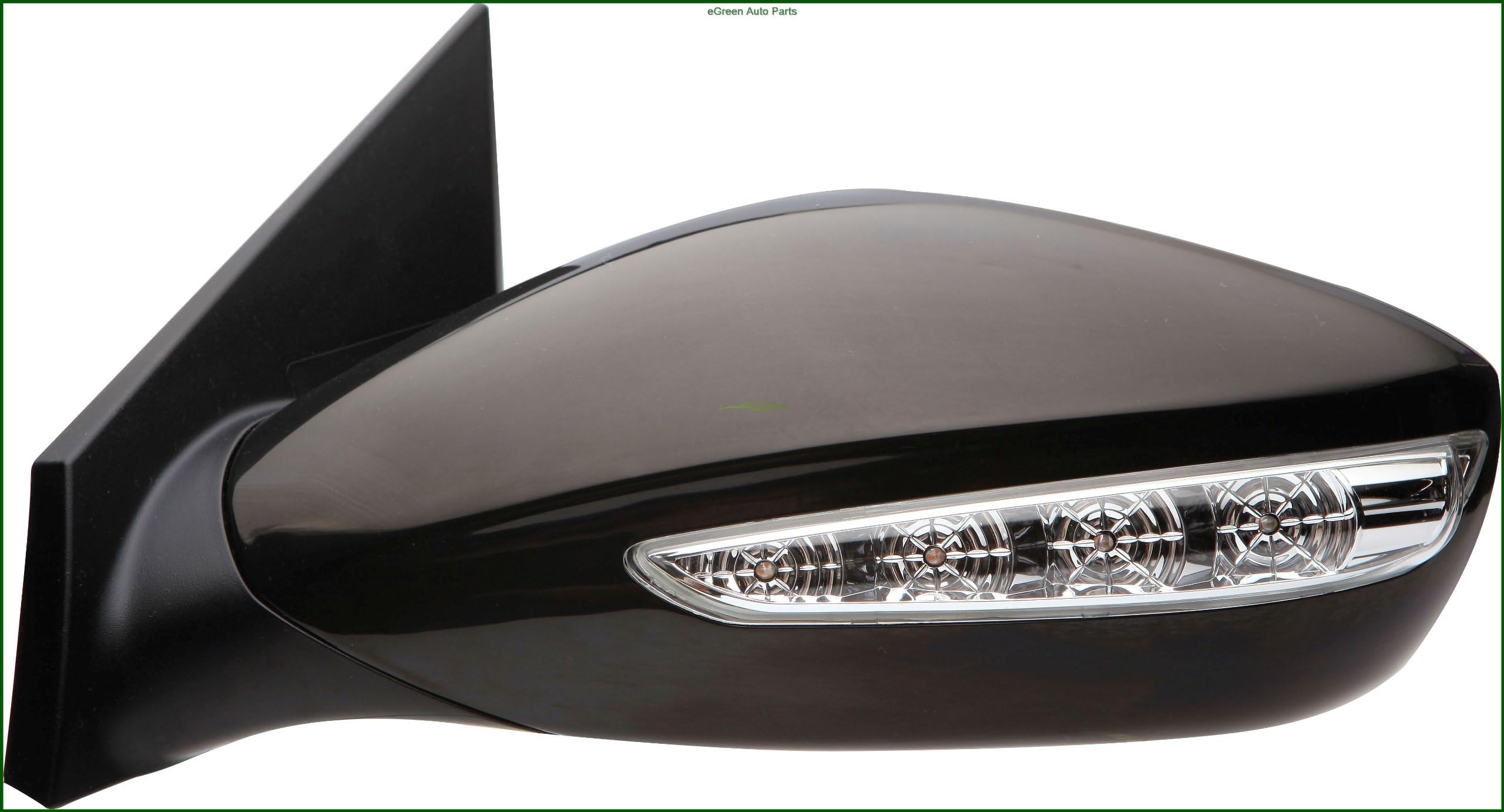 Replacement for Hyundai Sonata 11 12 13 Power Heated with Signal Light Side Door Mirror Lh