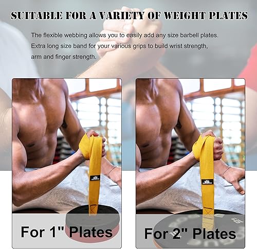 Miniatura 9 de Correa de carga de entrenamiento de lucha de brazo para pesas, ejercitador de muñeca y brazo, fortalecedor de fuerza muscular del antebrazo,