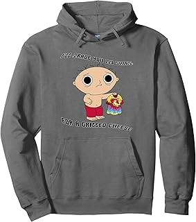 Family Guy Stewie Trade for a Grilled Cheese Funny Cartoon Pullover Hoodie