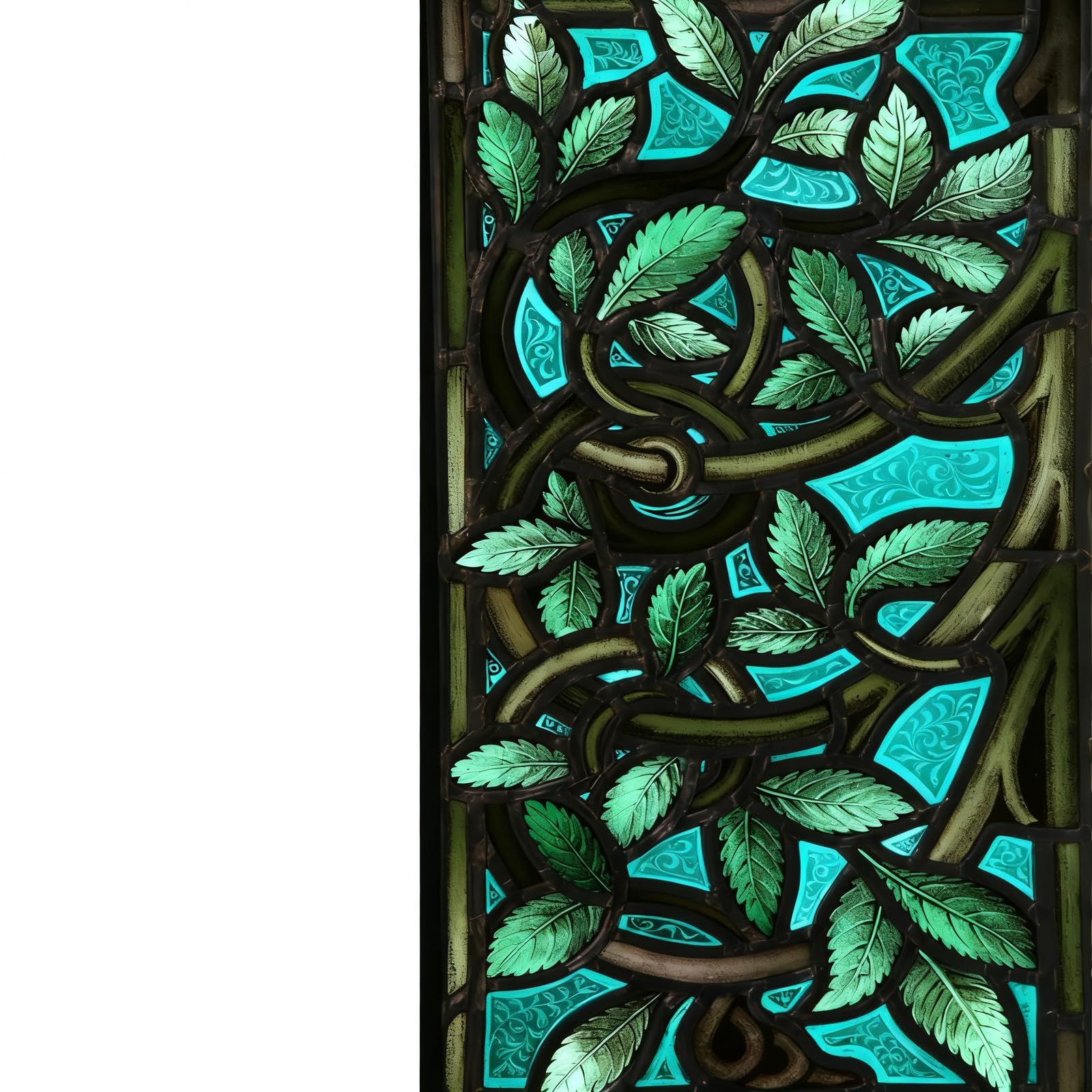 Pixzcsa Green/Blue Stained Glass Diamond Art Frog Diamond Art Provides Unique Privacy