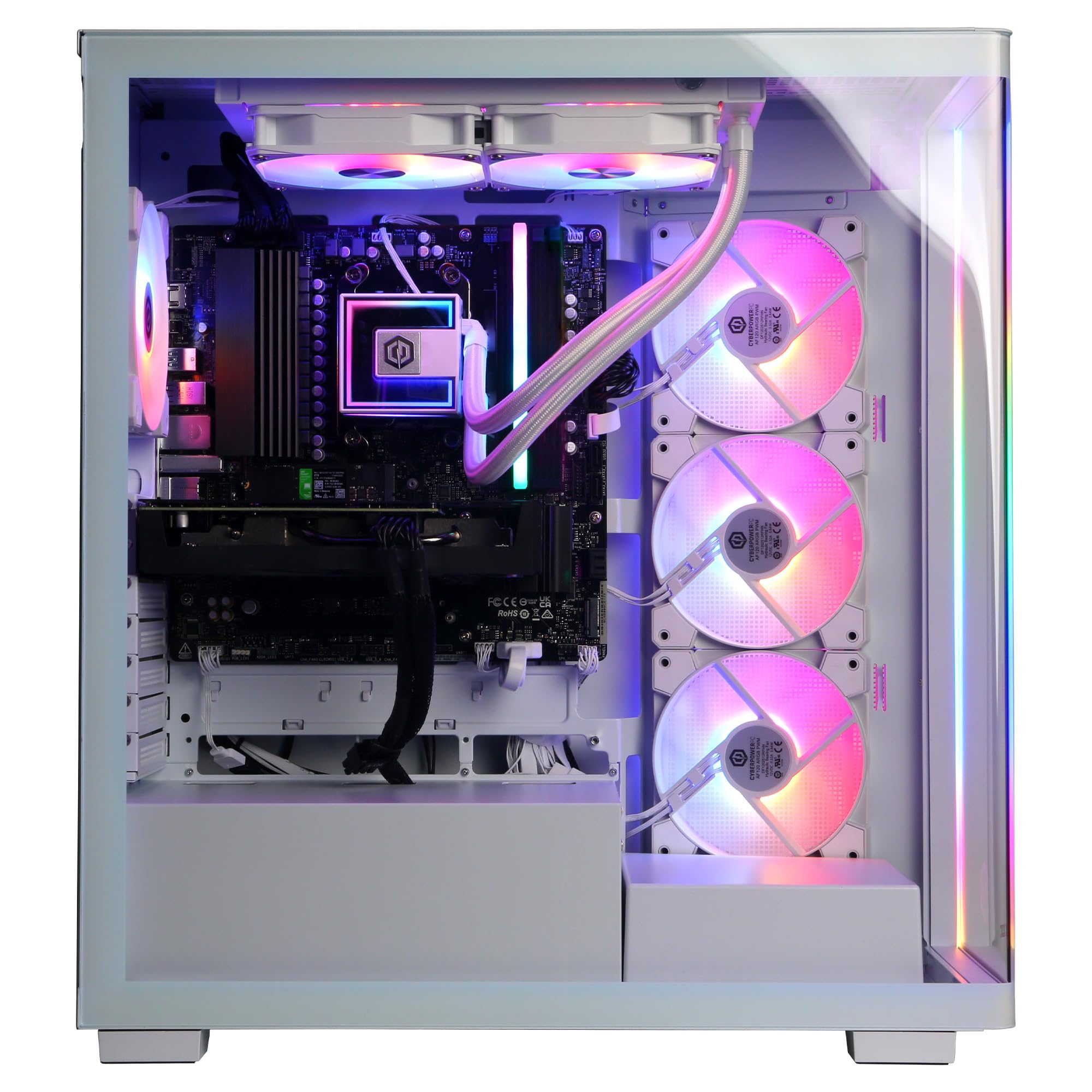 CyberPowerPC Gamer Supreme Gaming PC, AMD Ryzen 7 8700F 4.1GHz