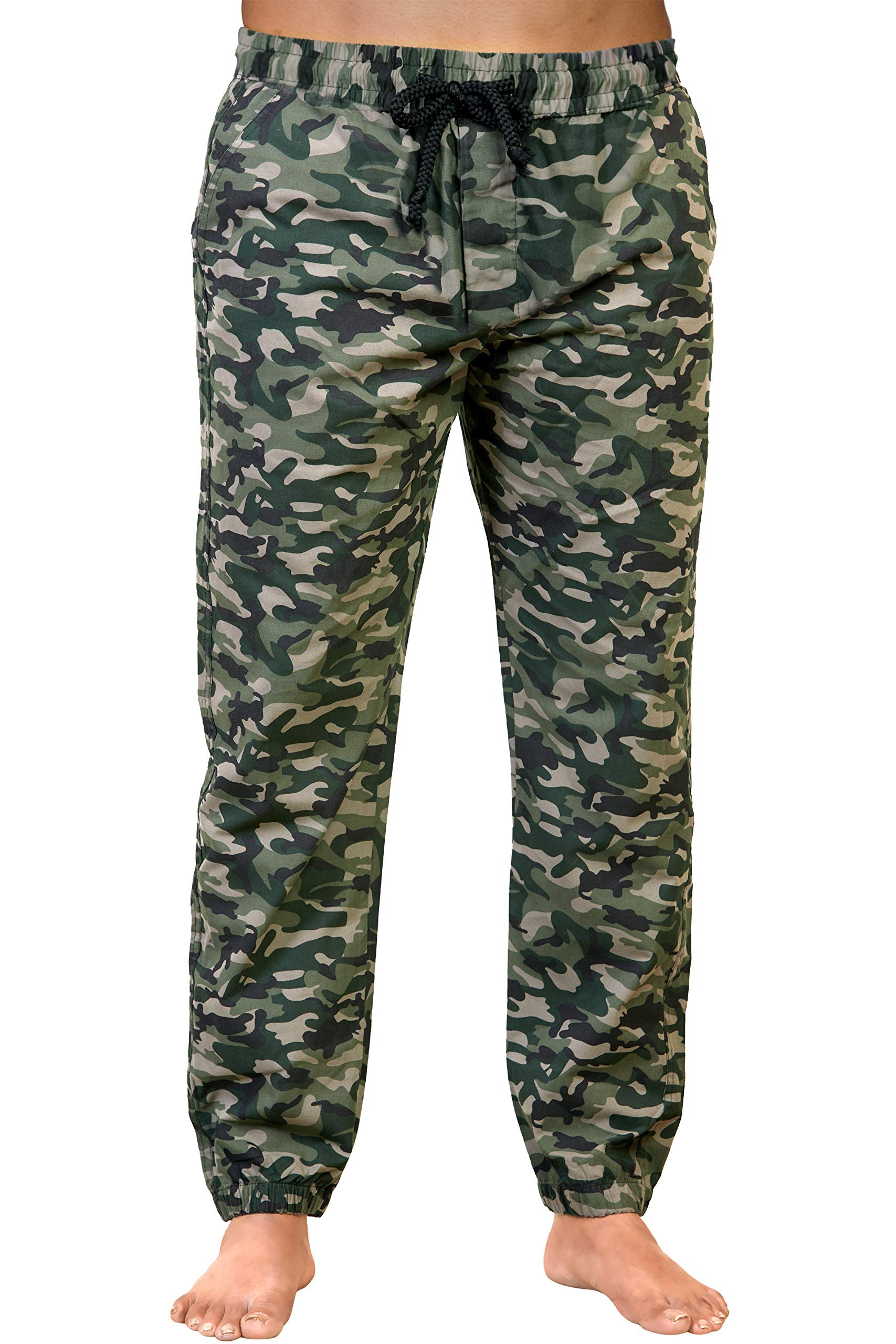 0-DEGREEMen's Jogger Track Pants Night Pant for Men with Zip Pocket