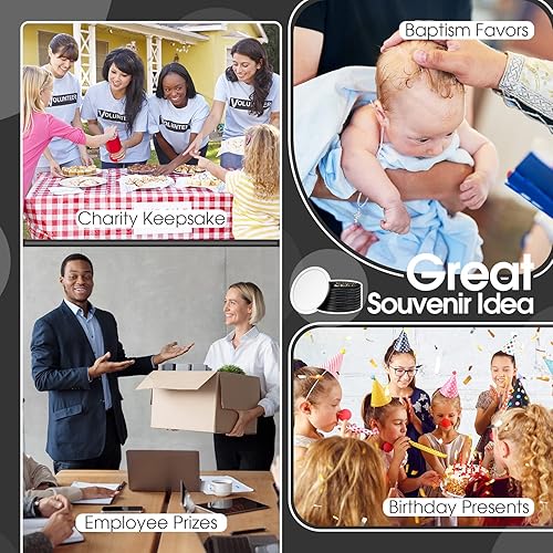 Miniatura 7 de Hoolerry 24 piezas de espejo compacto inspirador redondo portátil espejo de bolsillo You're Awesome Apreciation Thank You Regalos para hombres,