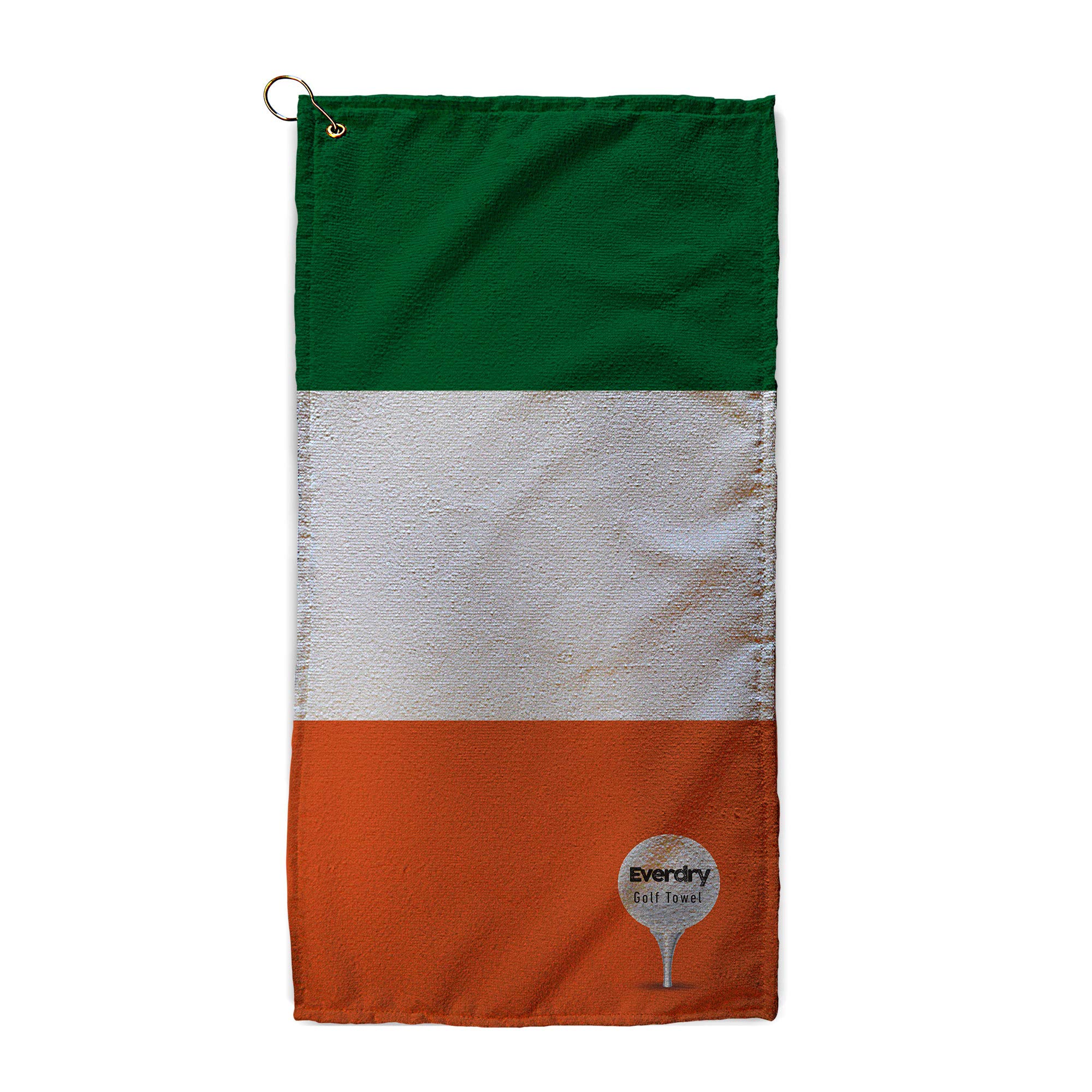 L&S PRINTS FOAM DESIGNS Irish Flag - Golf Towel